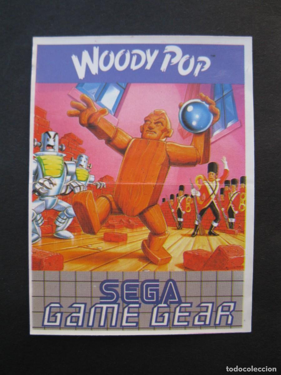 Coleccionismo cromos antiguos: SEGA MEGA DRIVE - CROMO N&ordm; 1 - WOODY POP - BOLLYCAO - NUNCA PEGADO.