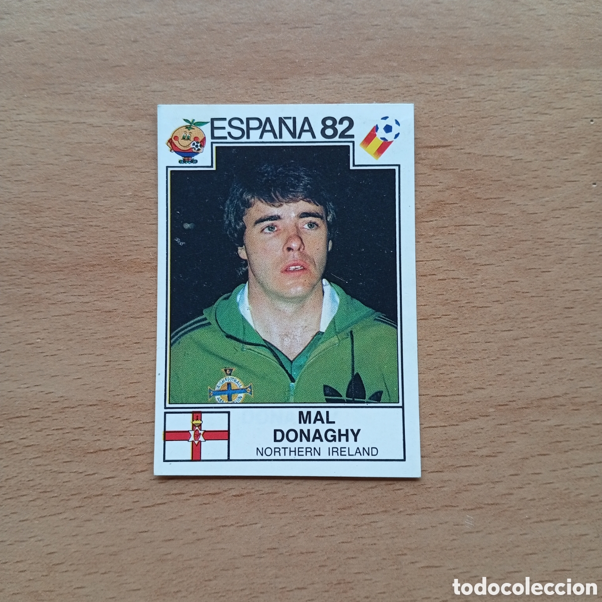 Colecionismo Cromos antigos: 1982 ESPA&Ntilde;A 82 - N&ordm; 335 MAL DONAGHY - IRLANDA DEL NORTE - PANINI