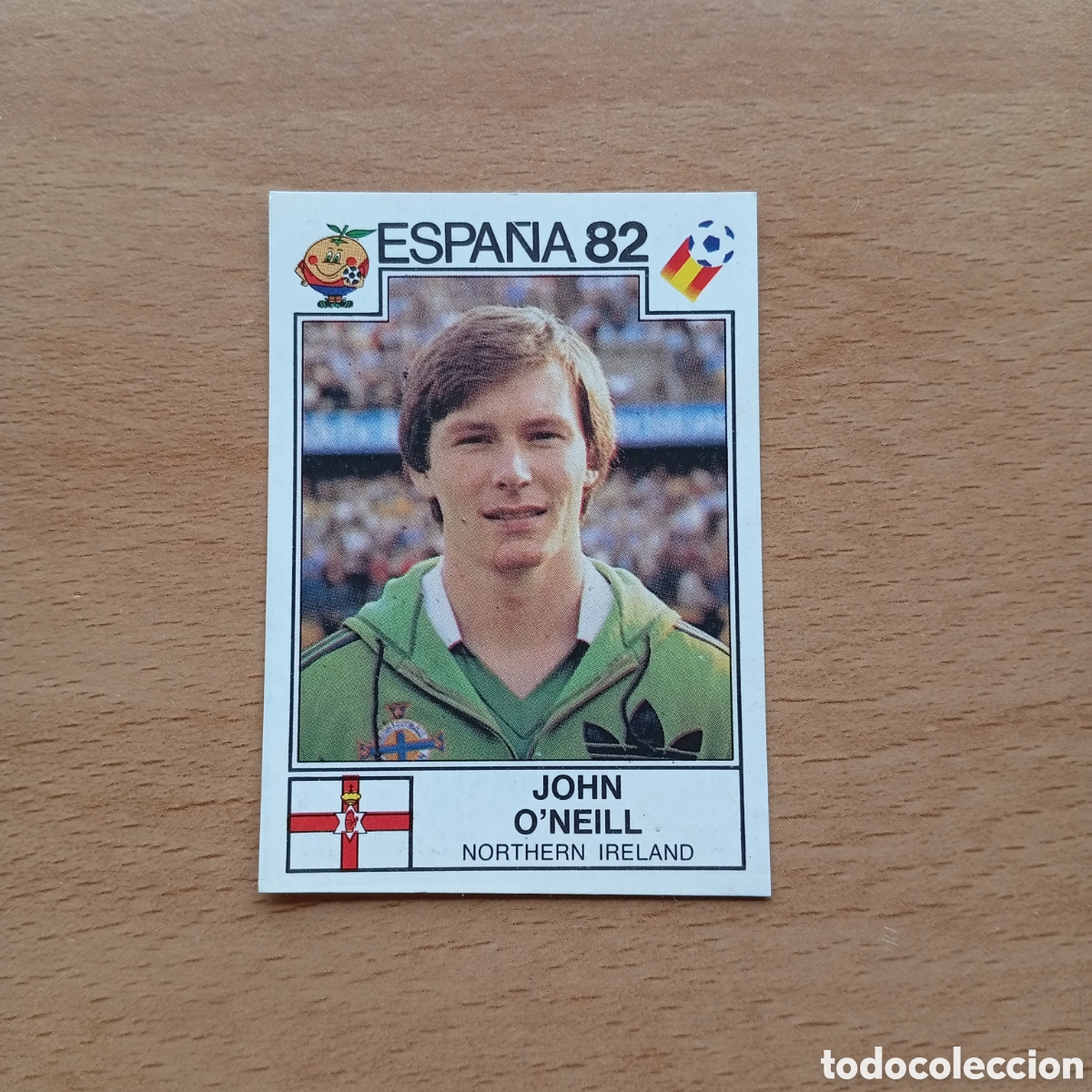 Colecionismo Cromos antigos: 1982 ESPA&Ntilde;A 82 - N&ordm; 334 JOHN O&acute;NEILL - IRLANDA DEL NORTE - PANINI