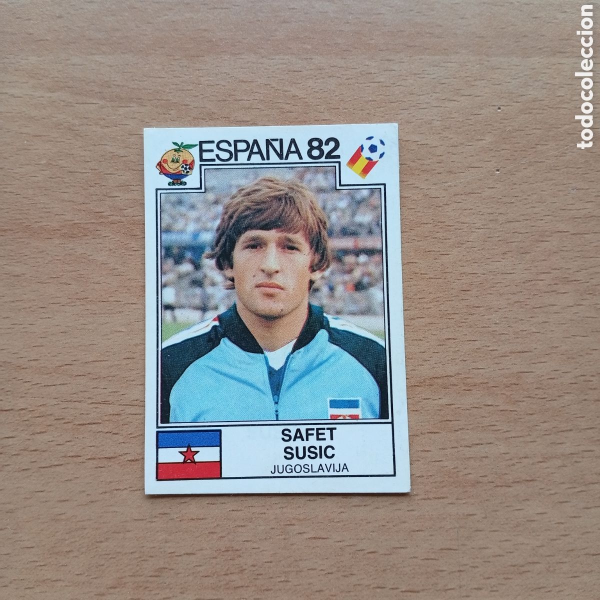 Colecionismo Cromos antigos: 1982 ESPA&Ntilde;A 82 - N&ordm; 325 SAFET SUSIC - YUGOSLAVIA - PANINI