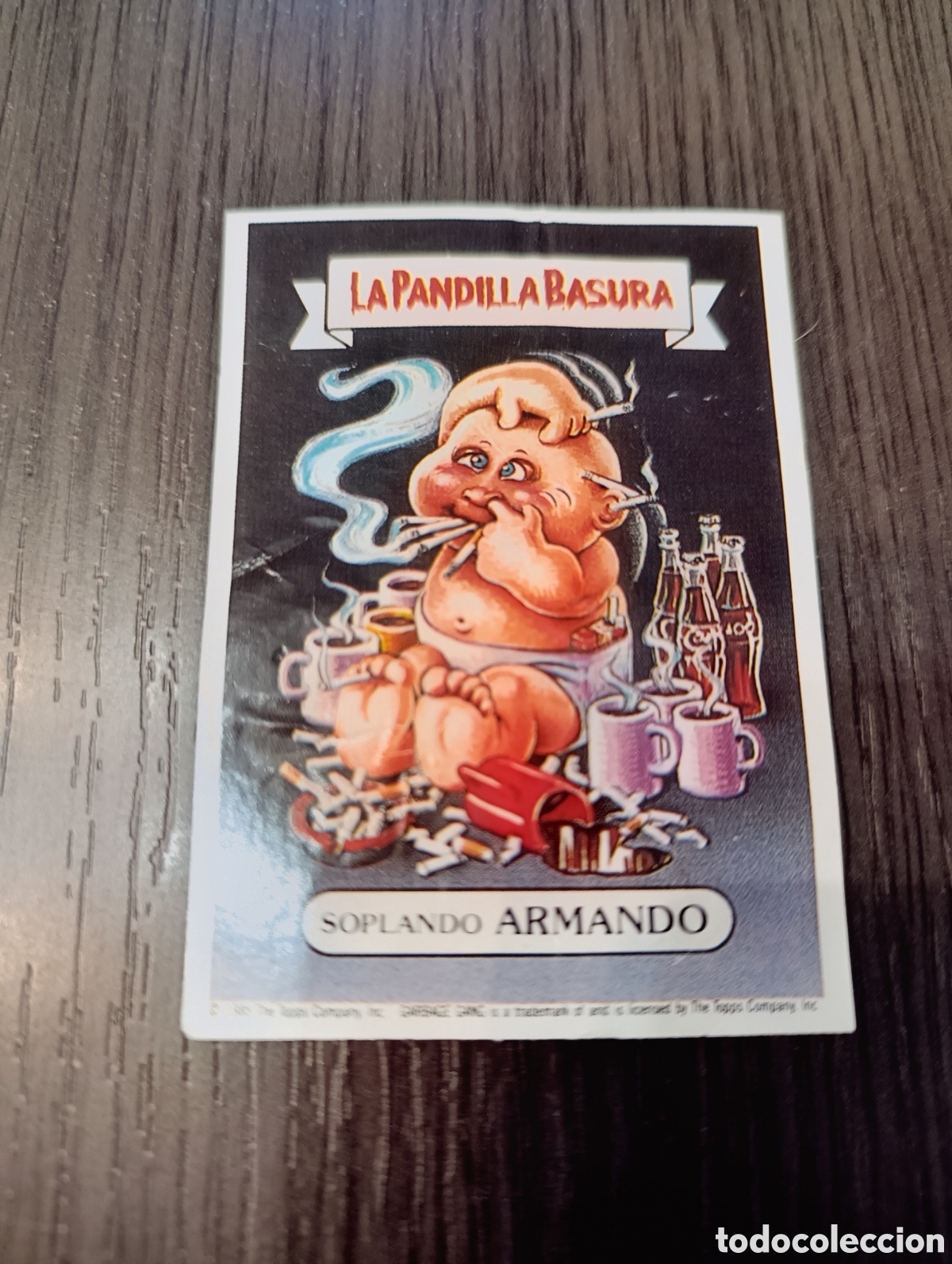 Coleccionismo cromos antiguos: Antiguo Cromo N&deg;9 La Pandilla Basura