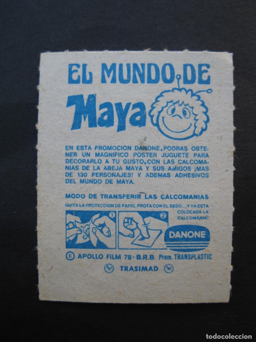 Coleccionismo cromos antiguos: CROMO - CALCOMAN&Iacute;A DE EL MUNDO DE MAYA - DANONE - LA ABEJA MAYA - NUEVO.