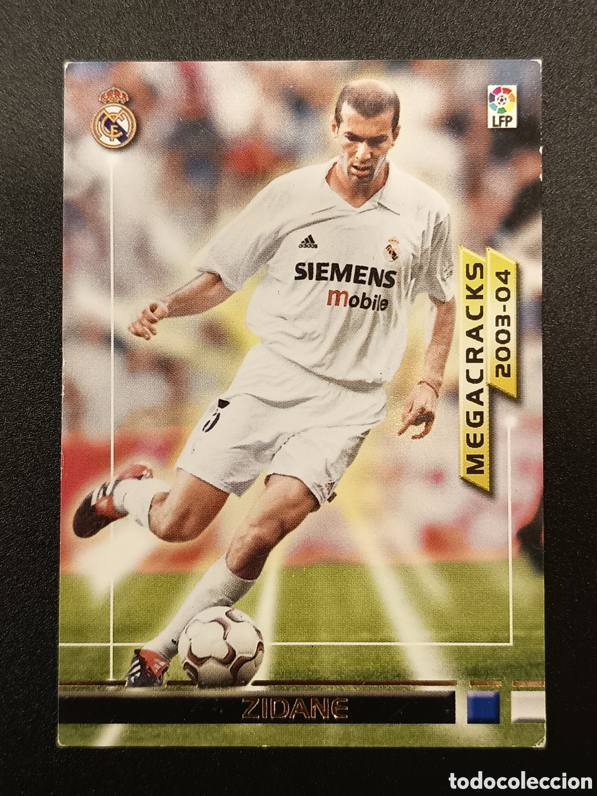 Collezionismo Figurine antiche: CROMO CARD MEGAFICHAS MEGACRACKS PANINI 2003-04 03-04 ZIDANE 375 REAL MADRID