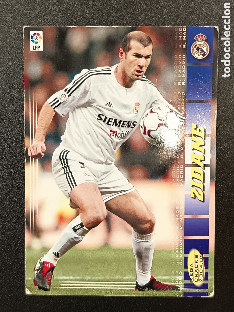 Collezionismo Figurine antiche: CROMO CARD MEGACRACKS PANINI 2004-05 04-05 ZIDANE 177 REAL MADRID