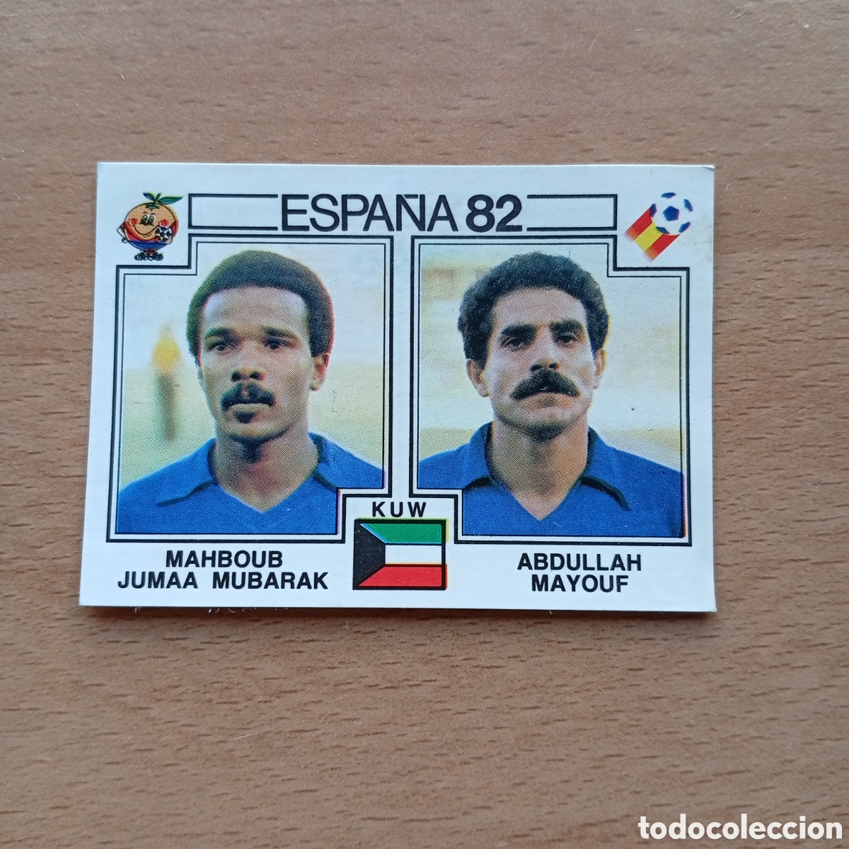 Collezionismo Figurine antiche: 1982 ESPA&Ntilde;A 82 - N&ordm; 231 JUMAA MUBARAK & MAYOUF - KUWAIT - PANINI