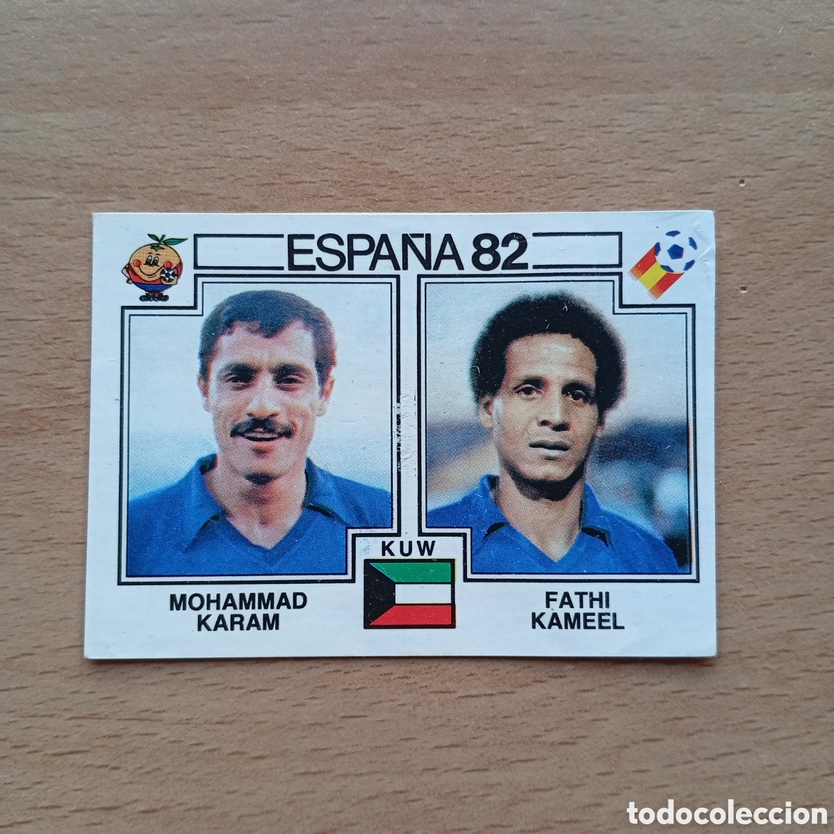 Coleccionismo cromos antiguos: 1982 ESPA&Ntilde;A 82 - N&ordm; 235 KARAM & KAMEEL - KUWAIT - PANINI