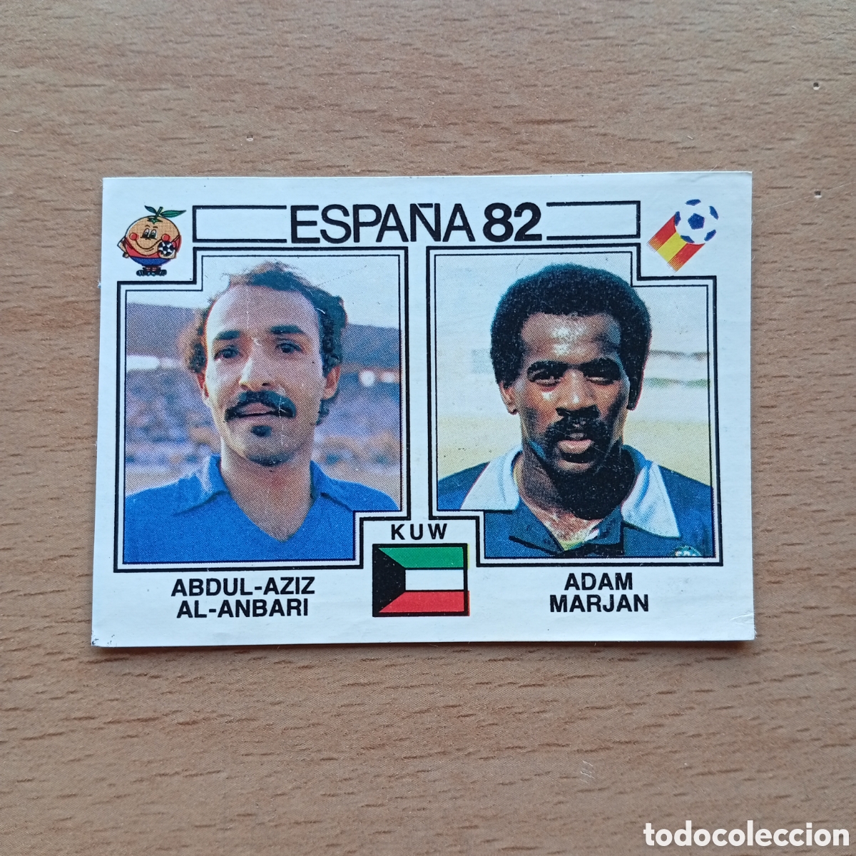 Coleccionismo cromos antiguos: 1982 ESPA&Ntilde;A 82 - N&ordm; 237 AL-ANBARI & MARJAN - KUWAIT - PANINI