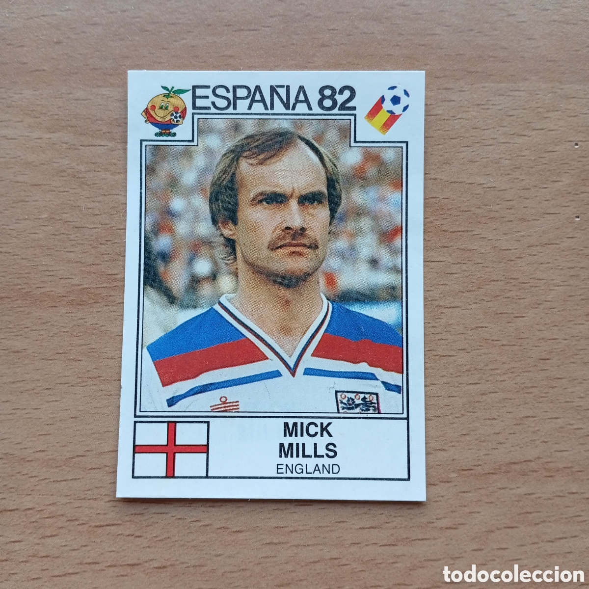 Coleccionismo cromos antiguos: 1982 ESPA&Ntilde;A 82 - N&ordm; 245 MICK MILLS - INGLATERRA - PANINI