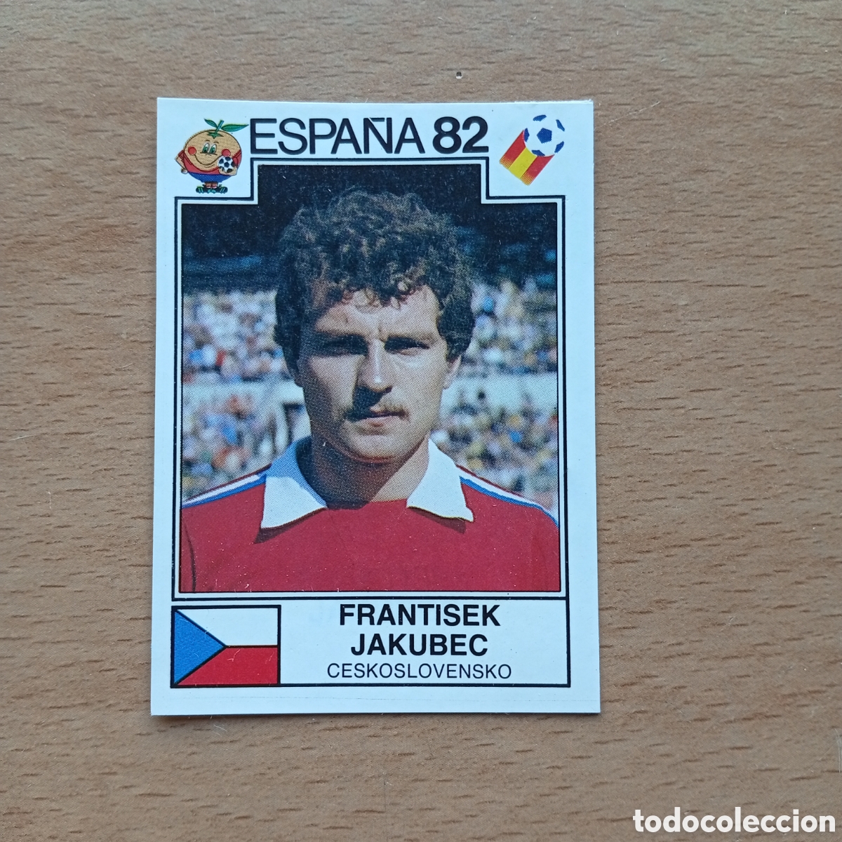 Coleccionismo cromos antiguos: 1982 ESPA&Ntilde;A 82 - N&ordm; 259 FRANTISEK JAKUBEC - CHECOSLOVAQUIA - PANINI