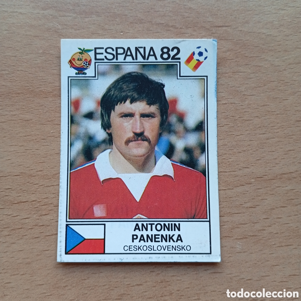 Collectable Antique Stickers: 1982 ESPA&Ntilde;A 82 - N&ordm; 267 ANTONIN PANENKA - CHECOSLOVAQUIA - PANINI