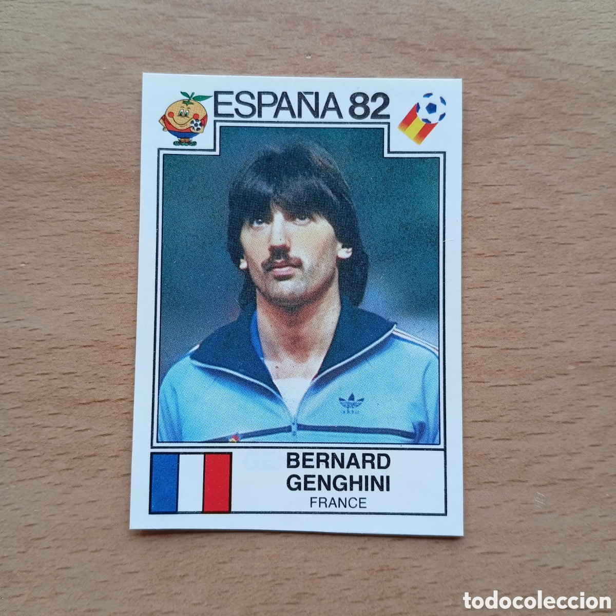Collectionnisme Cartes &agrave; collectionner anciennes: 1982 ESPA&Ntilde;A 82 - N&ordm; 283 BERNARD GENGHINI - FRANCIA - PANINI