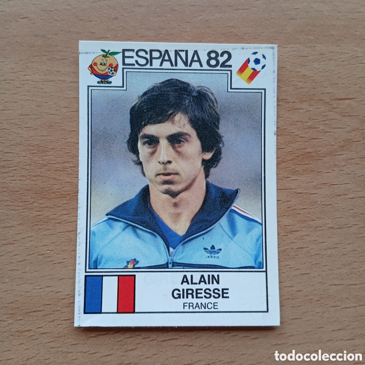 Collectionnisme Cartes &agrave; collectionner anciennes: 1982 ESPA&Ntilde;A 82 - N&ordm; 285 GIRESSE - FRANCIA - PANINI