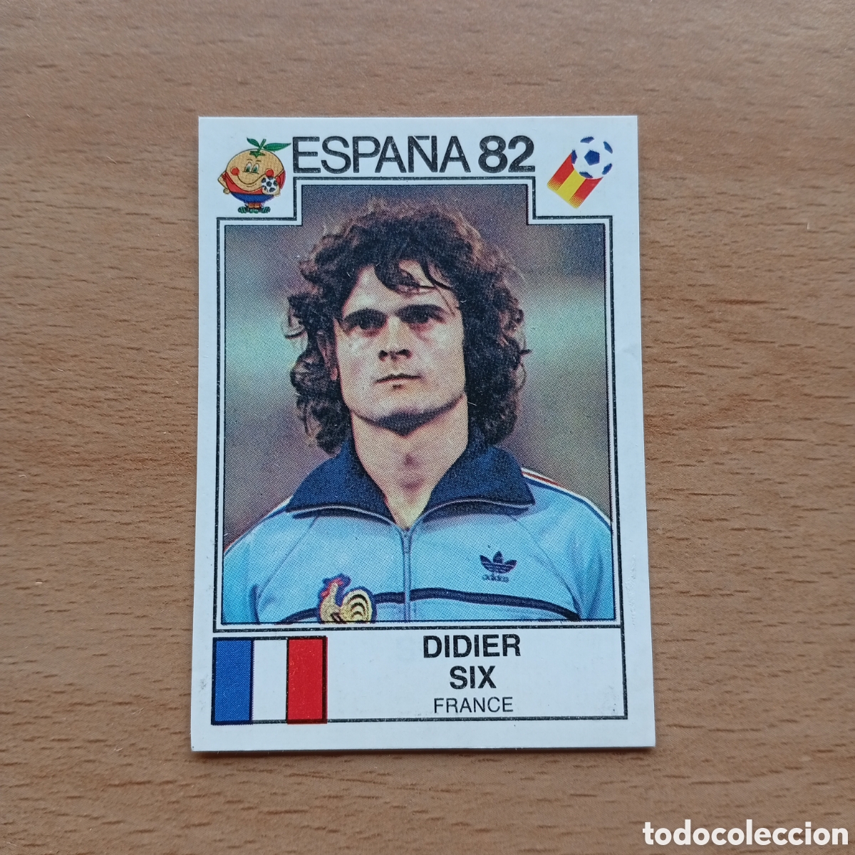 Collectionnisme Cartes &agrave; collectionner anciennes: 1982 ESPA&Ntilde;A 82 - N&ordm; 290 DIDIER SIX - FRANCIA - PANINI