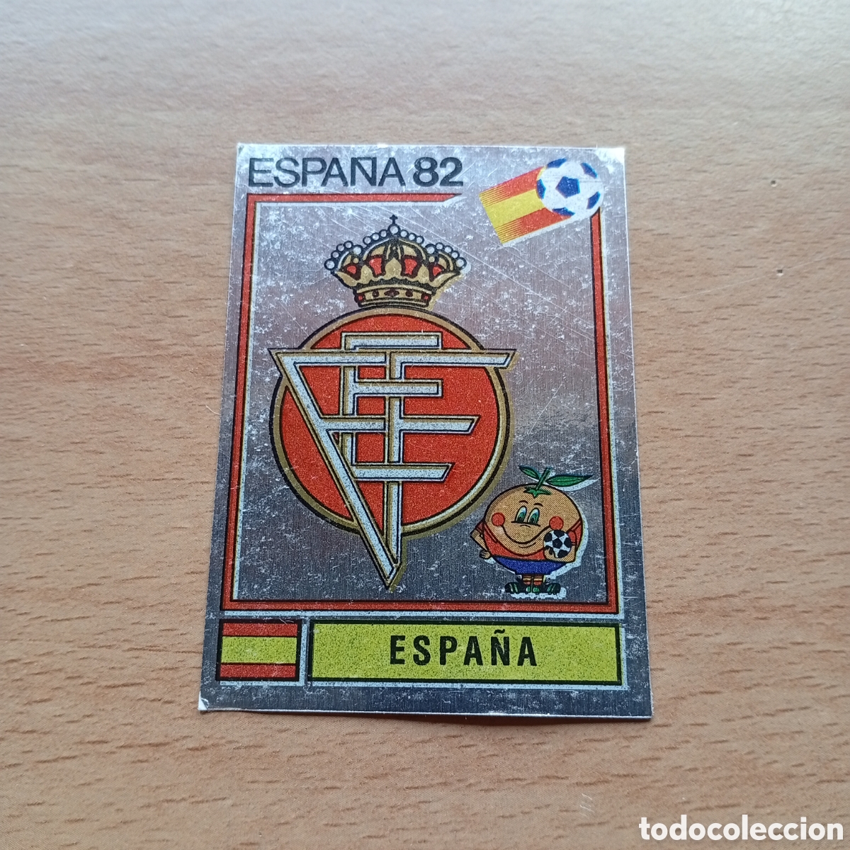Collectionnisme Cartes &agrave; collectionner anciennes: 1982 ESPA&Ntilde;A 82 - N&ordm; 292 ESCUDO - ESPA&Ntilde;A - PANINI