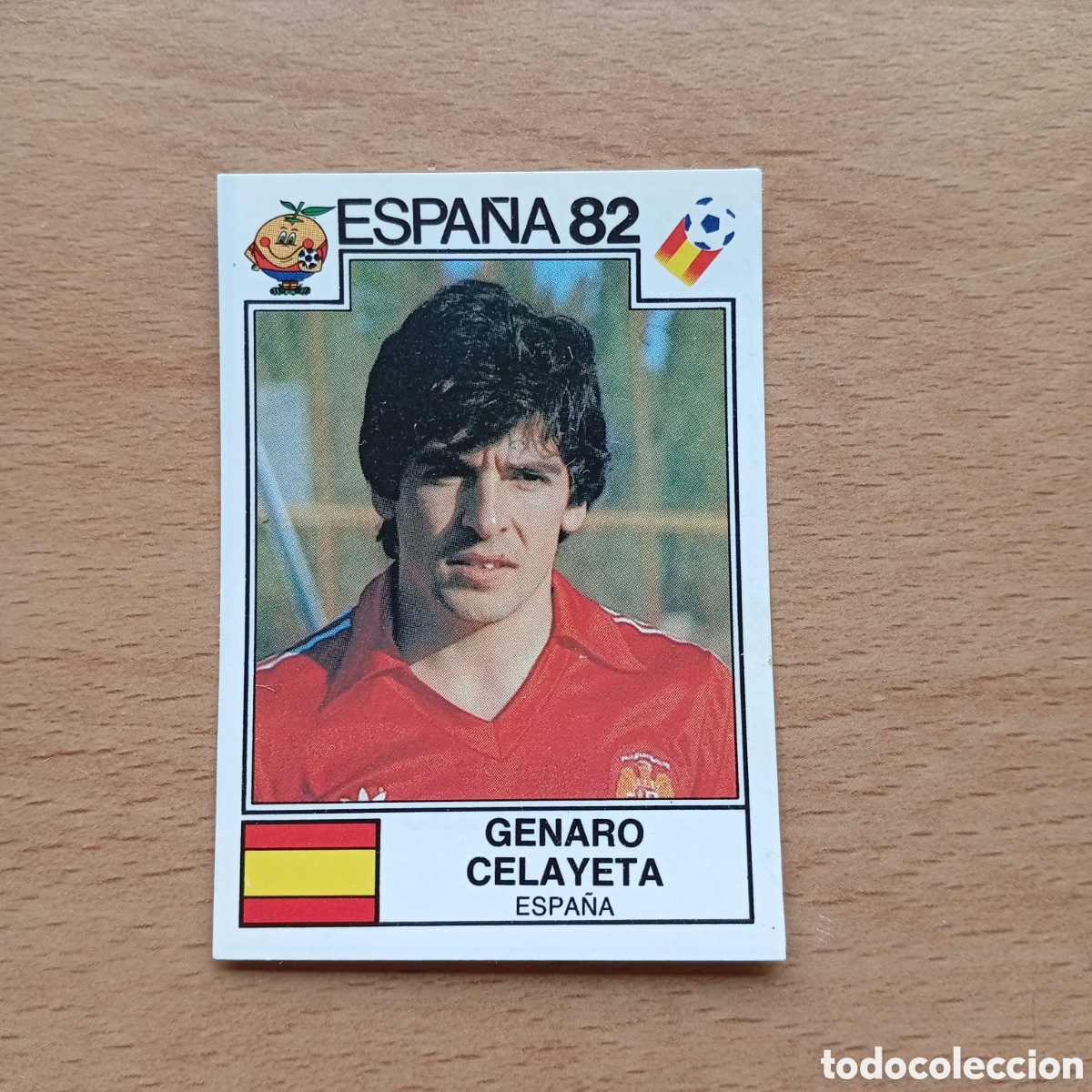 Coleccionismo cromos antiguos: 1982 ESPA&Ntilde;A 82 - N&ordm; 296 CELAYETA - ESPA&Ntilde;A - PANINI
