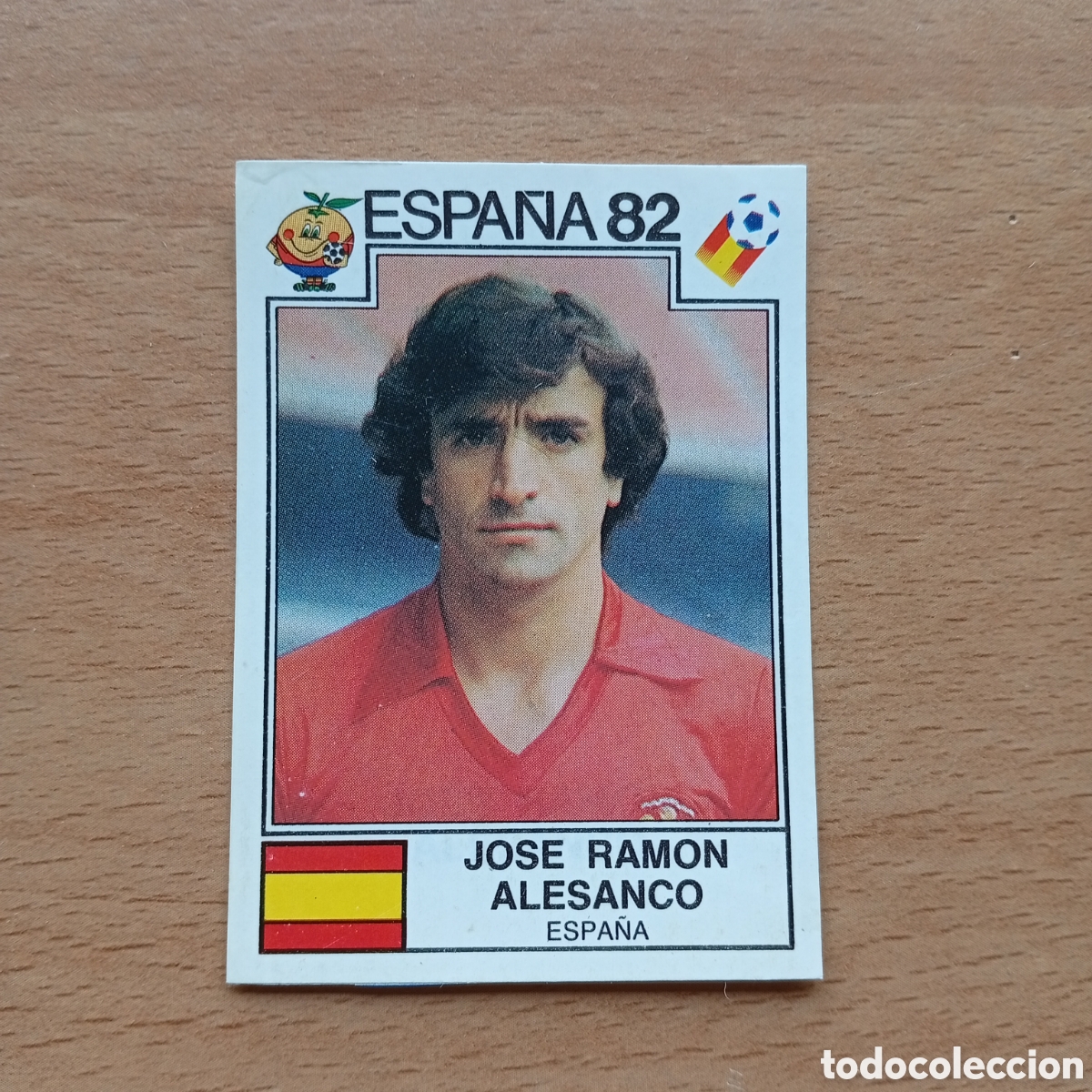 Coleccionismo cromos antiguos: 1982 ESPA&Ntilde;A 82 - N&ordm; 297 ALESANCO - ESPA&Ntilde;A - PANINI