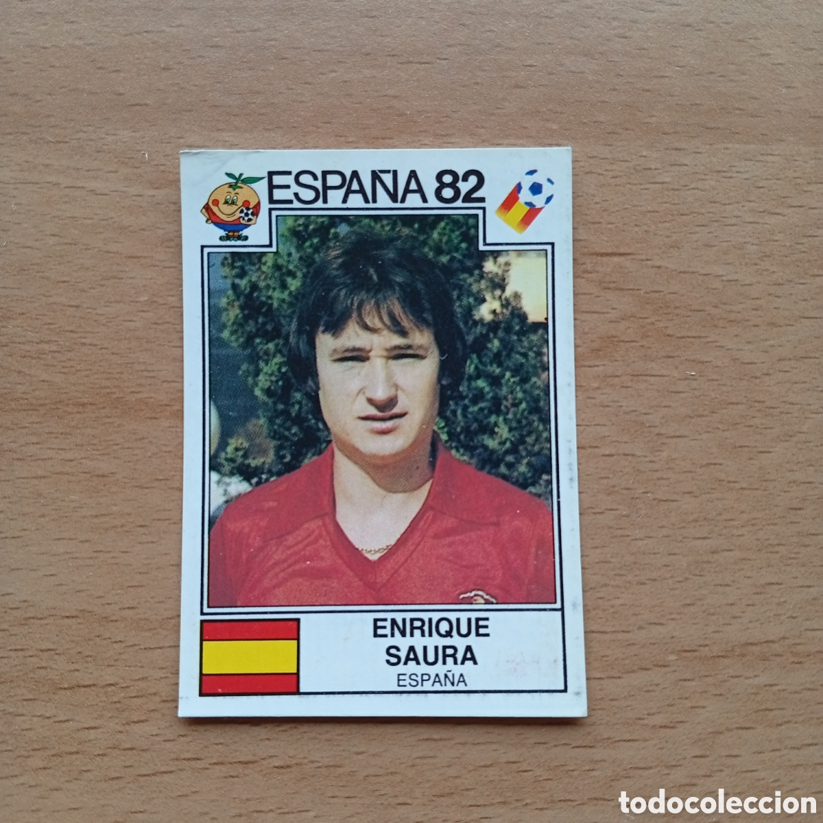Coleccionismo cromos antiguos: 1982 ESPA&Ntilde;A 82 - N&ordm; 303 SAURA - ESPA&Ntilde;A - PANINI