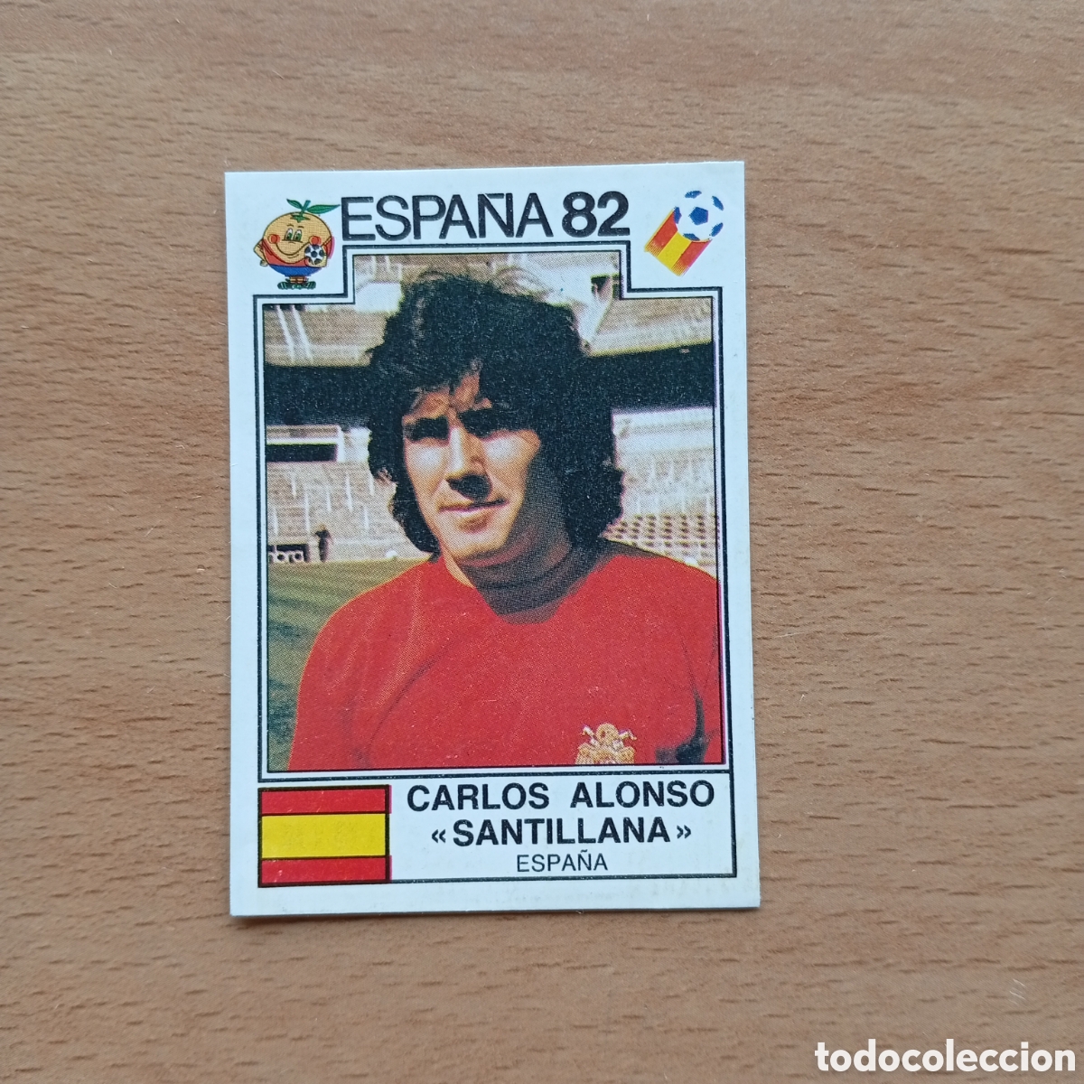 Coleccionismo cromos antiguos: 1982 ESPA&Ntilde;A 82 - N&ordm; 308 SANTILLANA - ESPA&Ntilde;A - PANINI