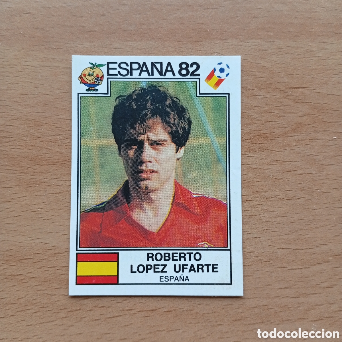 Coleccionismo cromos antiguos: 1982 ESPA&Ntilde;A 82 - N&ordm; 309 LOPEZ UFARTE - ESPA&Ntilde;A - PANINI