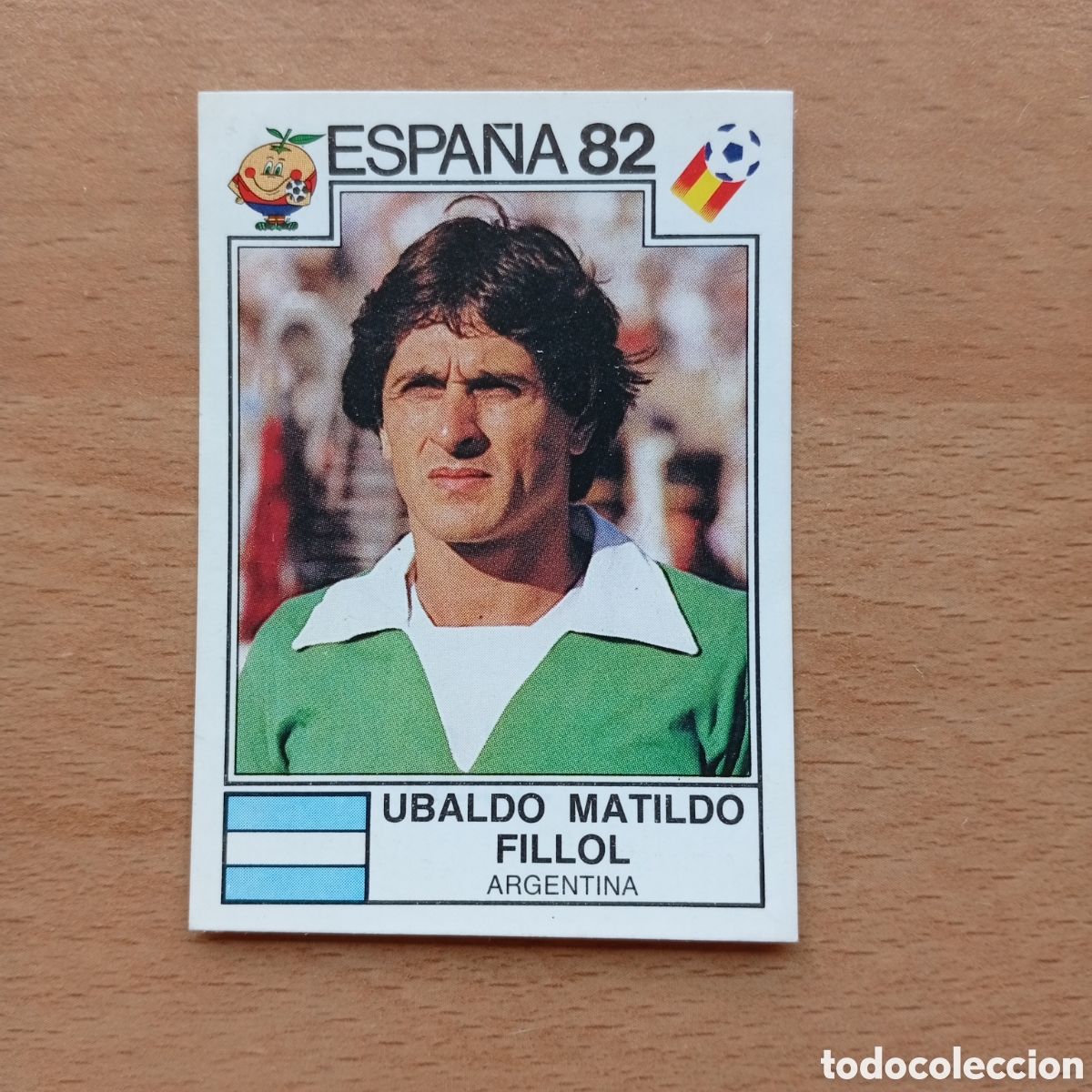 Collectionnisme Cartes &agrave; collectionner anciennes: 1982 ESPA&Ntilde;A 82 - N&ordm; 166 UBALDO MATILDO FILLOL - ARGENTINA - PANINI