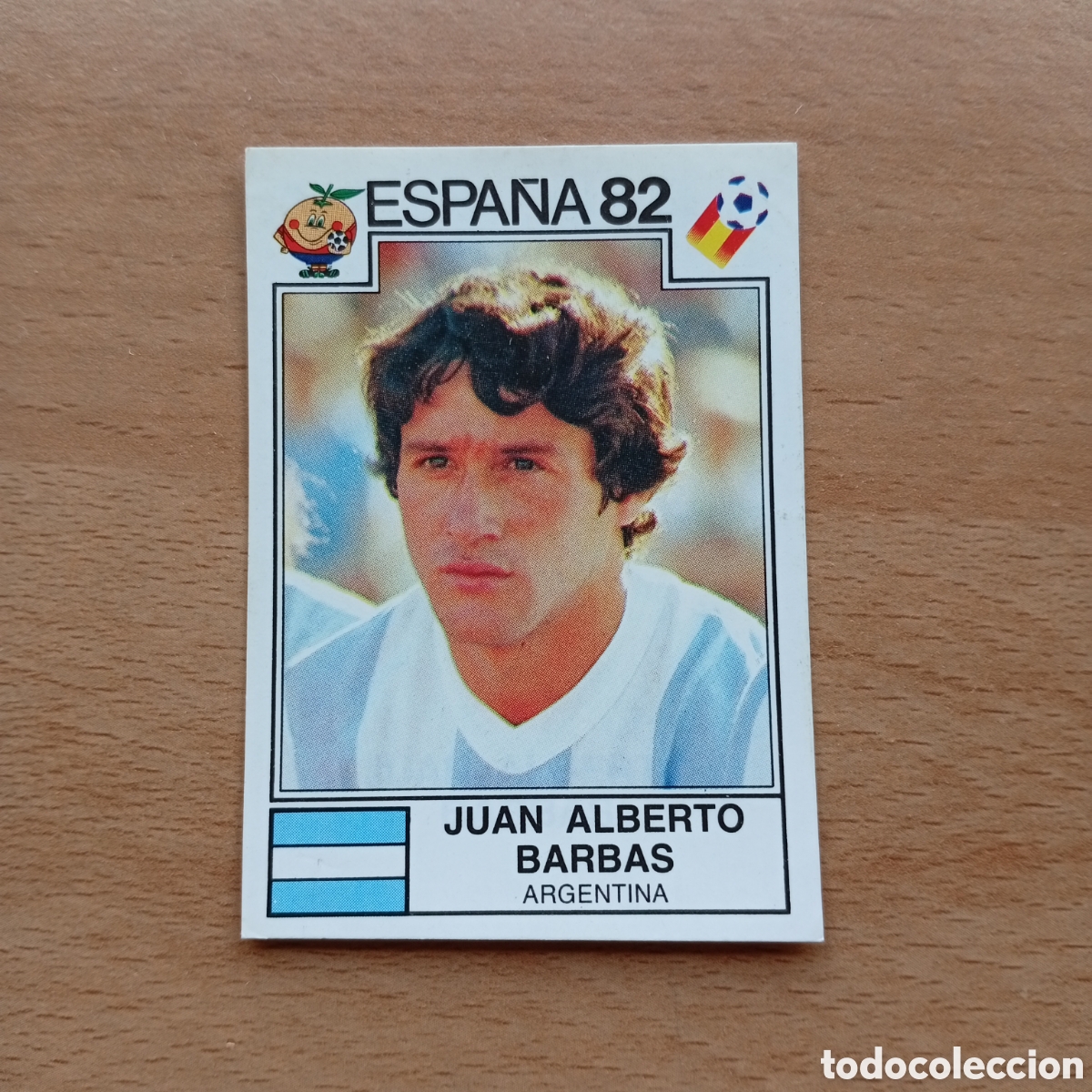 Sammeln alte Sammelbilder: 1982 ESPA&Ntilde;A 82 - N&ordm; 174 BARBAS - ARGENTINA - PANINI