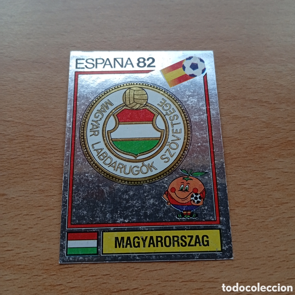 Sammeln alte Sammelbilder: 1982 ESPA&Ntilde;A 82 - N&ordm; 182 ESCUDO - HUNGRIA - PANINI