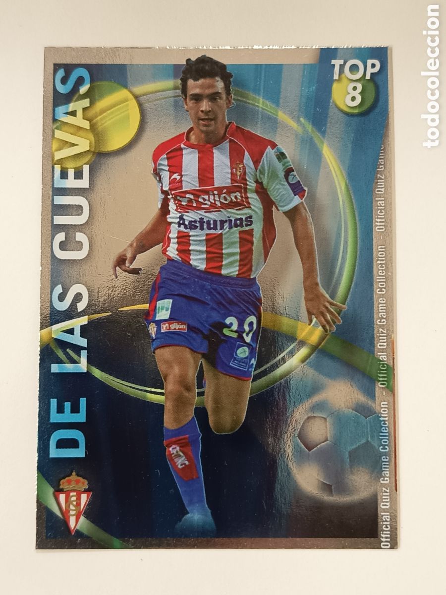 Coleccionismo cromos antiguos: CROMO CARD TOP 8 MUNDICROMO OFFICIAL QUIZ GAME COLLECTION 2011 2010-11 DE LAS CUEVAS 612 ERROR