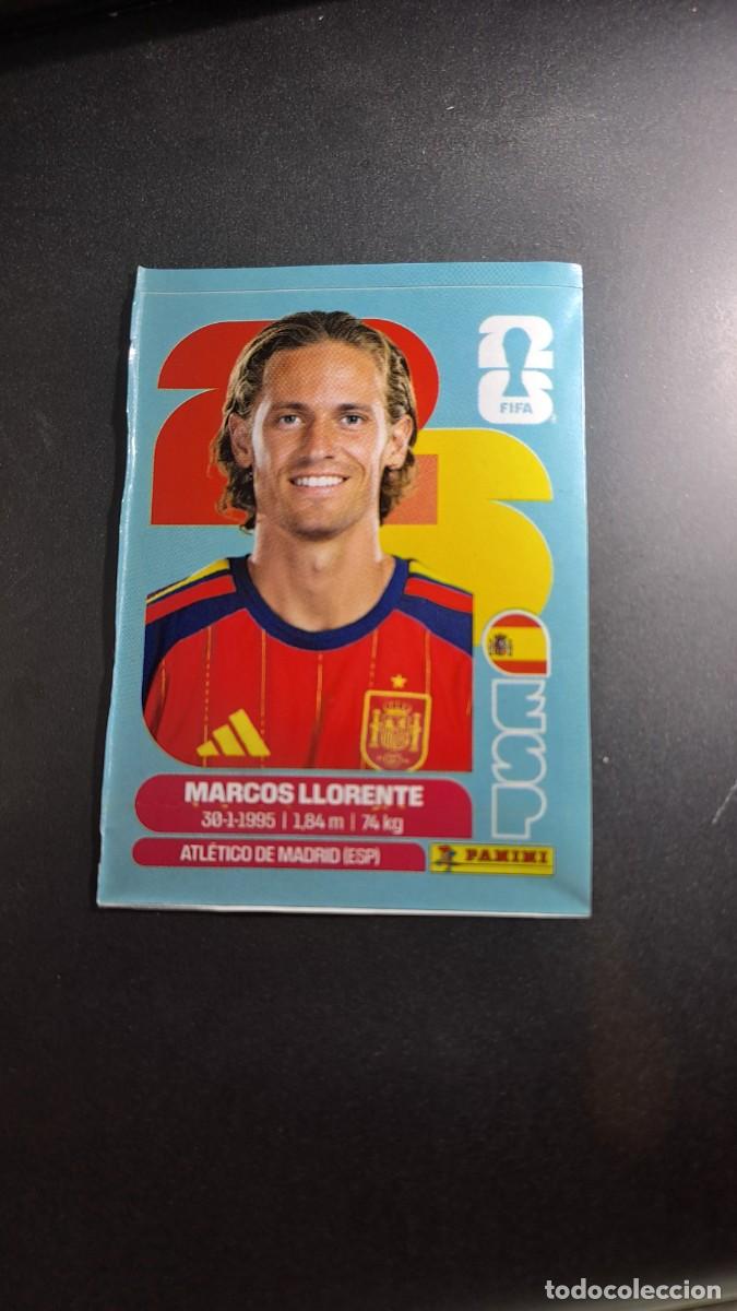 Coleccionismo cromos antiguos: CROMO MARCOS LLORENTE J2 J 2 ESPA&Ntilde;A FIFA WORLD CUP 2026 MUNDIAL PANINI NUNCA PEGADO