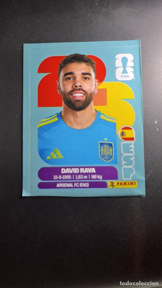 Coleccionismo cromos antiguos: CROMO DAVID RAYA J1 J 1 ESPA&Ntilde;A FIFA WORLD CUP 2026 MUNDIAL PANINI NUNCA PEGADO