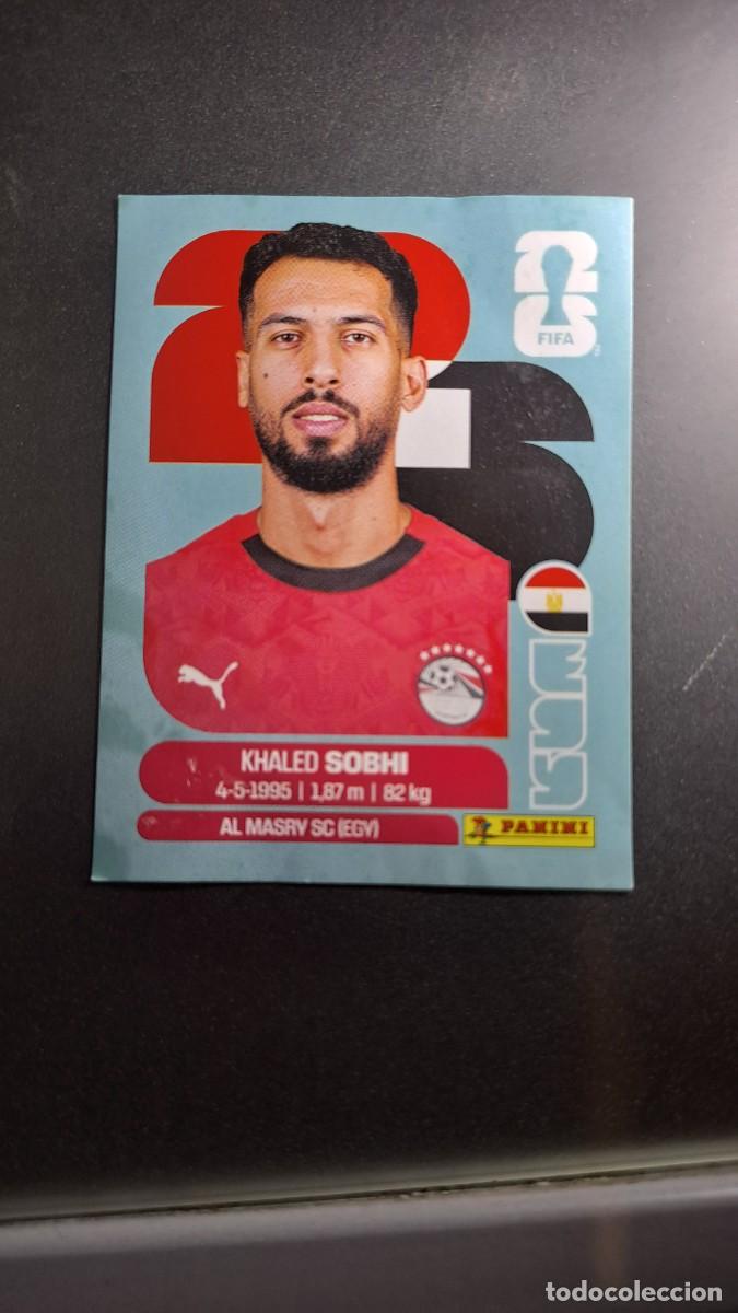 Coleccionismo cromos antiguos: CROMO KHALED SOBHI 6 EGY 6 EGIPTO FIFA WORLD CUP 2026 MUNDIAL PANINI NUNCA PEGADO