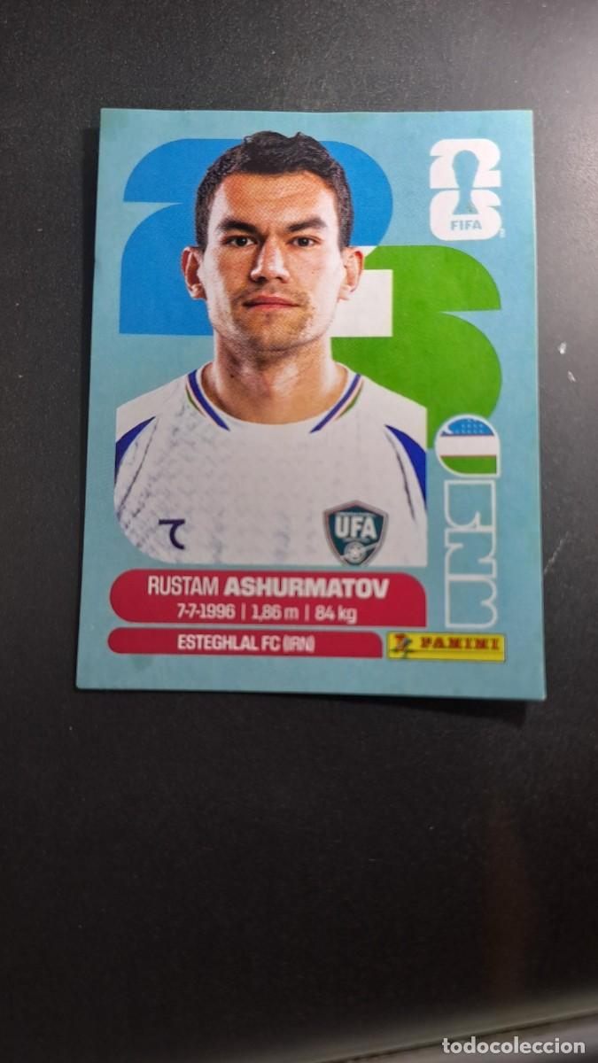 Coleccionismo cromos antiguos: CROMO ASHURMATOV 7 UZB 7 UZBEKISTAN FIFA WORLD CUP 2026 MUNDIAL PANINI NUNCA PEGADO
