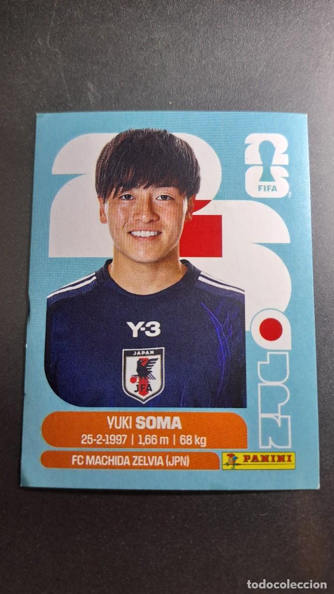 Coleccionismo cromos antiguos: CROMO YUKI SOMA 9 JPN 9 JAPON FIFA WORLD CUP 2026 MUNDIAL PANINI NUNCA PEGADO