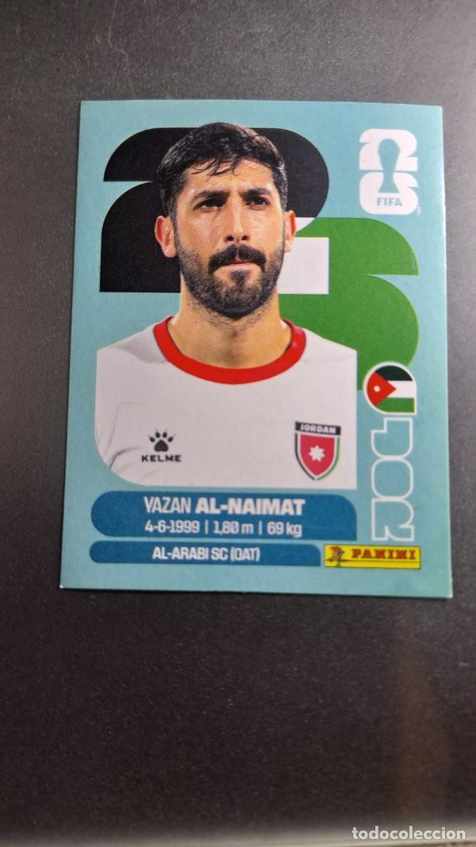 Coleccionismo cromos antiguos: CROMO AL-NAIMAT 16 JOR 16 JORDANIA FIFA WORLD CUP 2026 MUNDIAL PANINI NUNCA PEGADO
