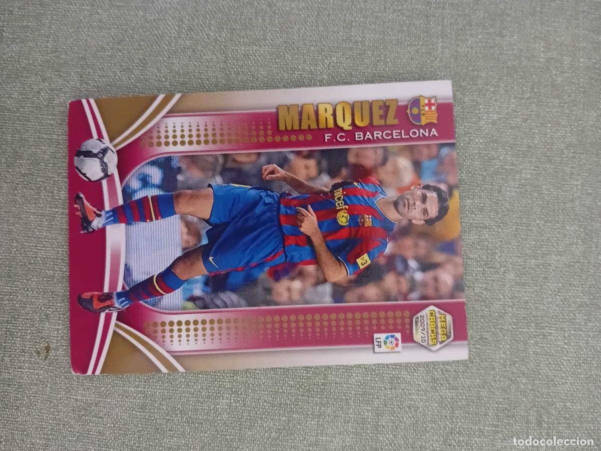 Sammeln alte Sammelbilder: Rafa M&aacute;rquez 58 FC Barcelona Megacracks 09/10