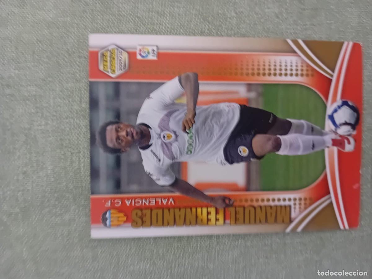 Coleccionismo cromos antiguos: Manuel Fernandes 281 Valencia Megacracks 09/10