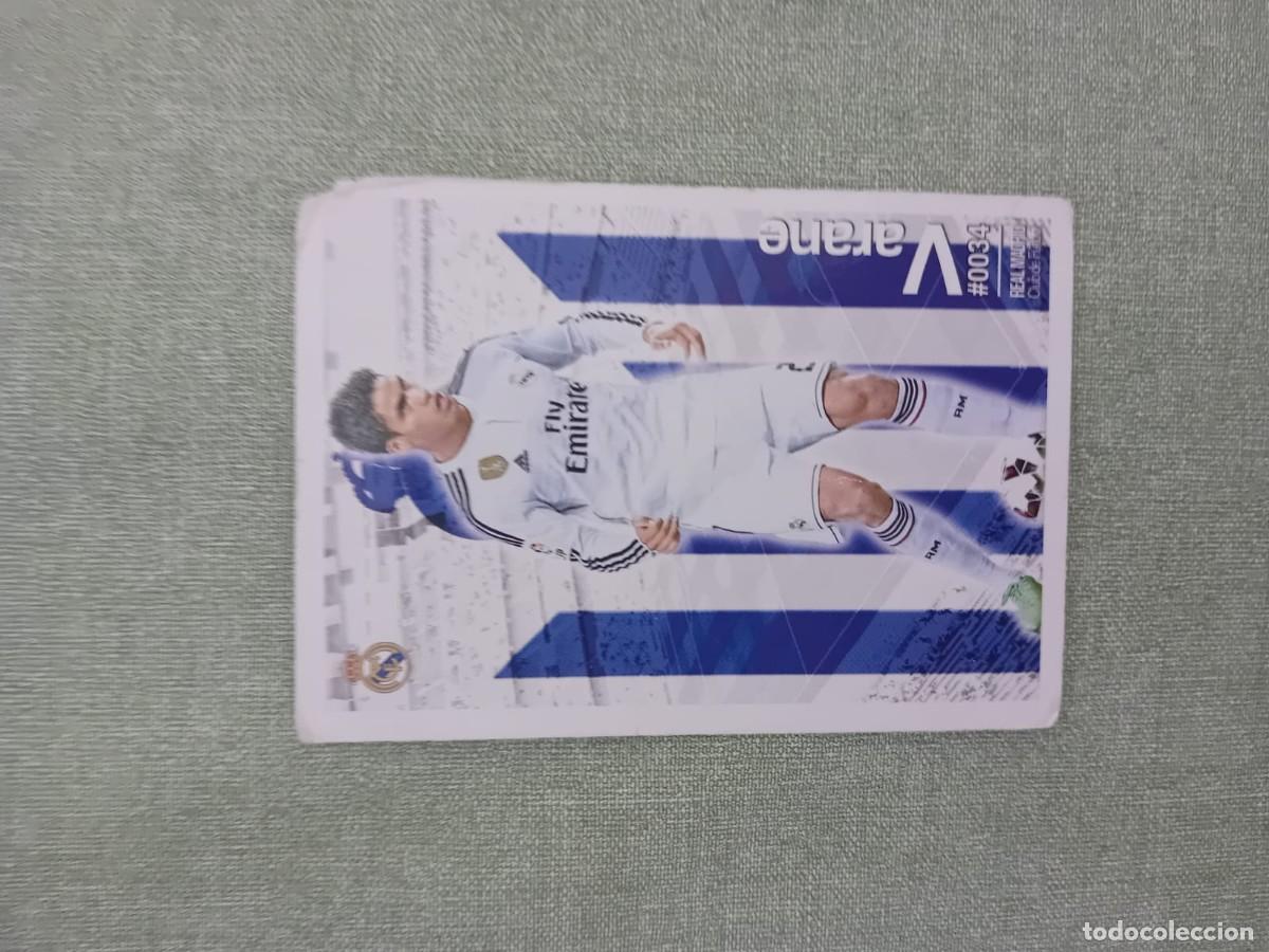 Coleccionismo cromos antiguos: Rafael Varane 0034 Real Madrid Mundicromo 2015