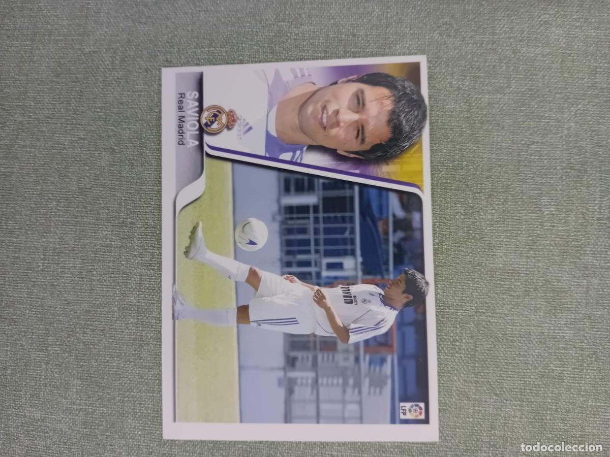 Collectionnisme Cartes &agrave; collectionner anciennes: CROMO FUTBOL LIGA MUNDICROMO 07 08 EDICIONES ESTADIO 2007 2008 Real Madrid 362 Saviola UH a