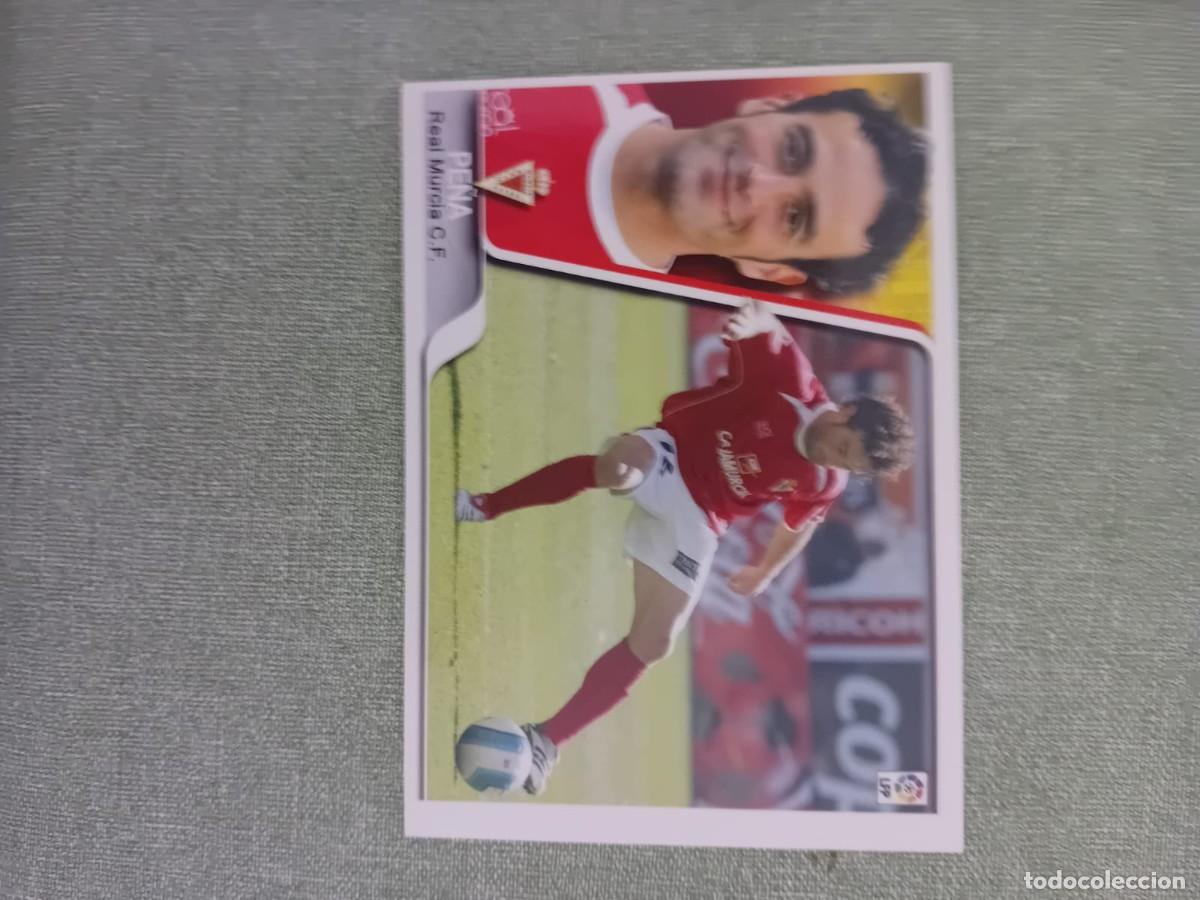 Colecionismo Cromos antigos: CROMO FUTBOL LIGA MUNDICROMO 07 08 EDICIONES ESTADIO 2007 2008 Real Murcia 350 Pe&ntilde;a
