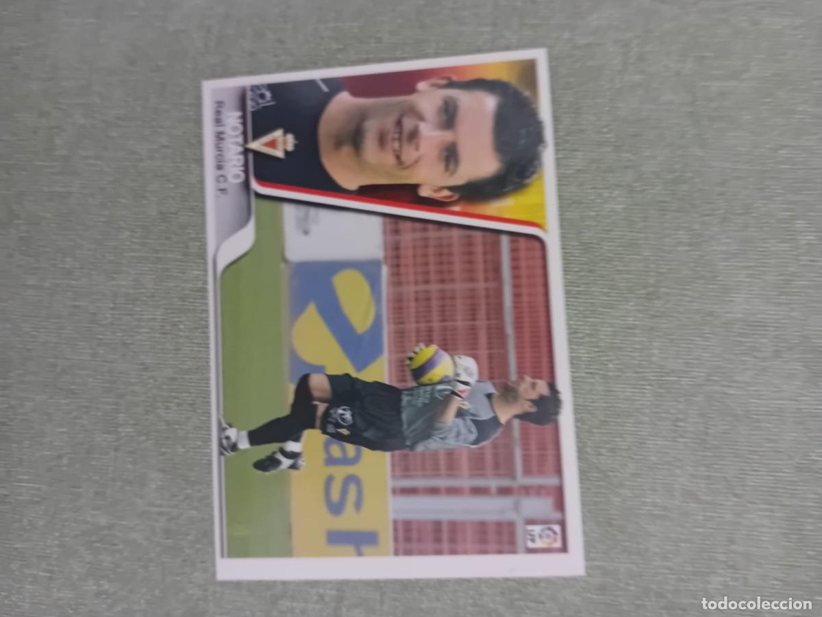 Coleccionismo cromos antiguos: CROMO FUTBOL LIGA MUNDICROMO 07 08 EDICIONES ESTADIO 2007 2008 Real Murcia 345 Notario