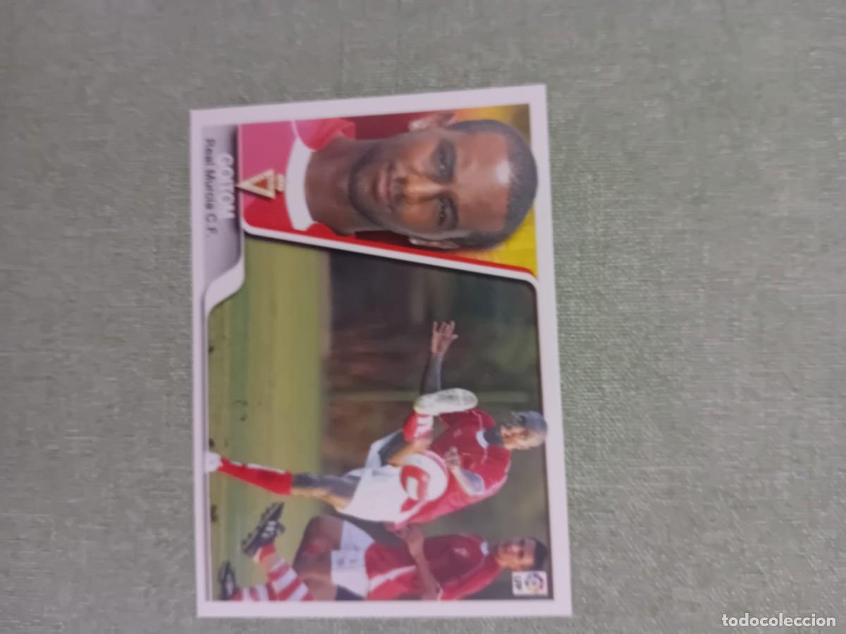 Coleccionismo cromos antiguos: CROMO FUTBOL LIGA MUNDICROMO 07 08 EDICIONES ESTADIO 2007 2008 Real Murcia 360 Goitom