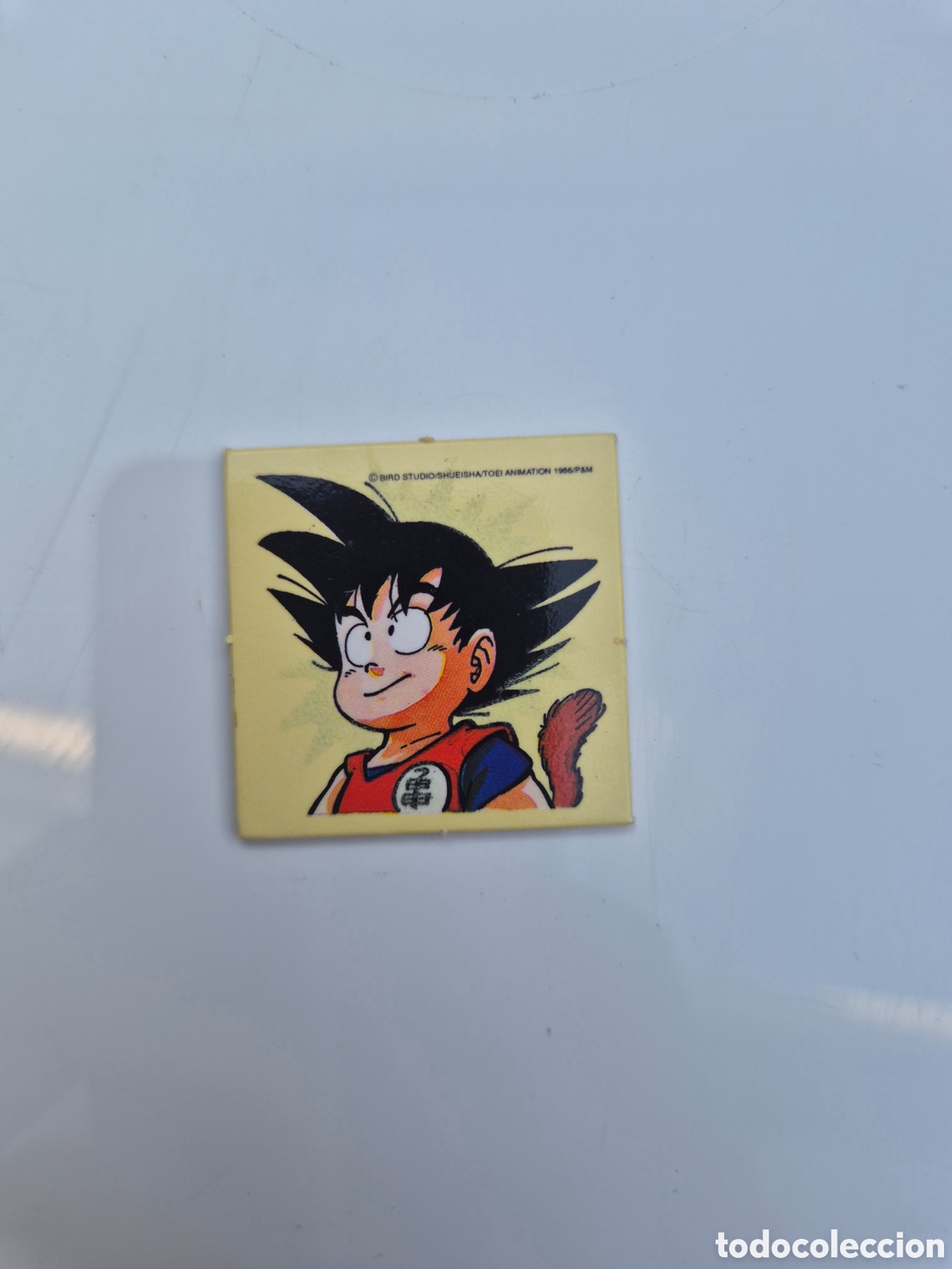 Coleccionismo cromos antiguos: dragon ball matutano fluorescente