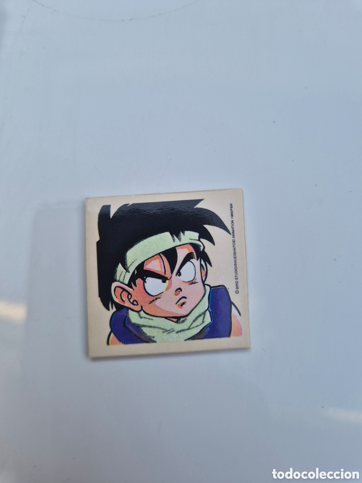 Coleccionismo cromos antiguos: dragon ball matutano fluorescente