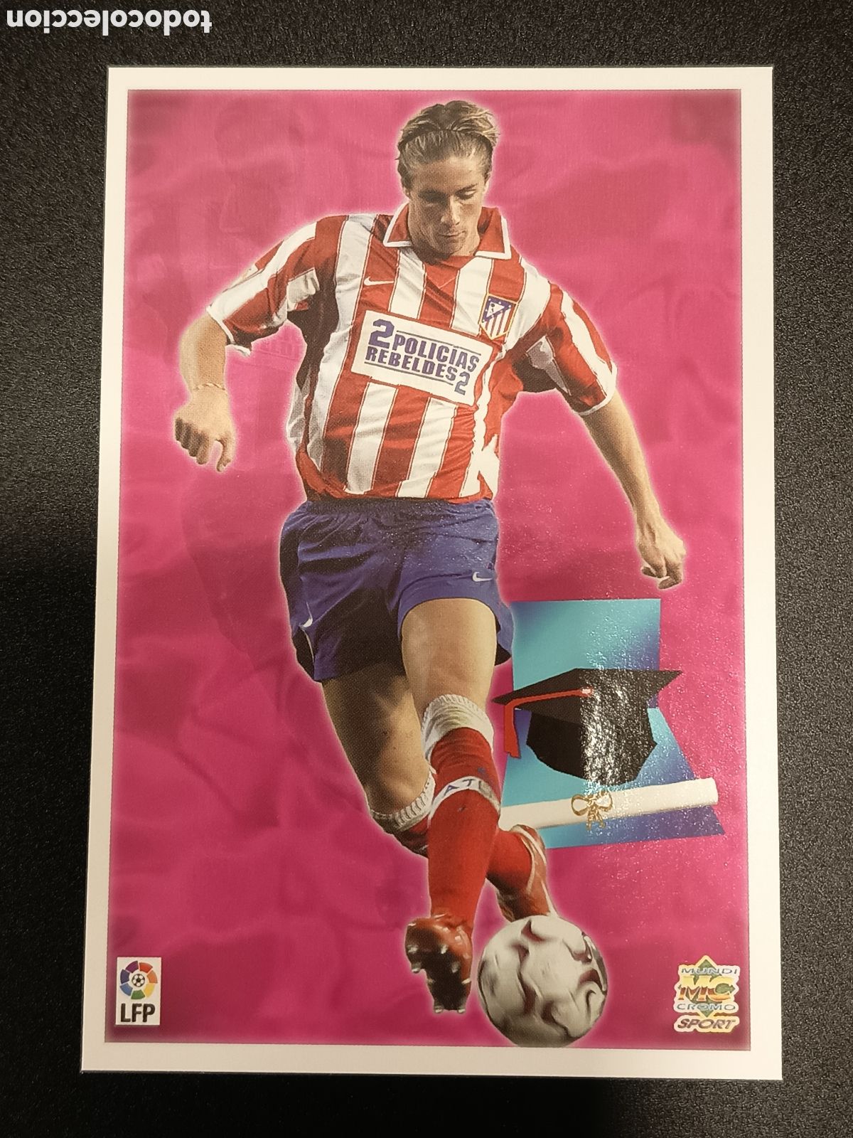 Sammeln alte Sammelbilder: CROMO CARD MUNDICROMO TOP LIGA MEGACARD 2003-04 2003 2004 FERNANDO TORRES 148