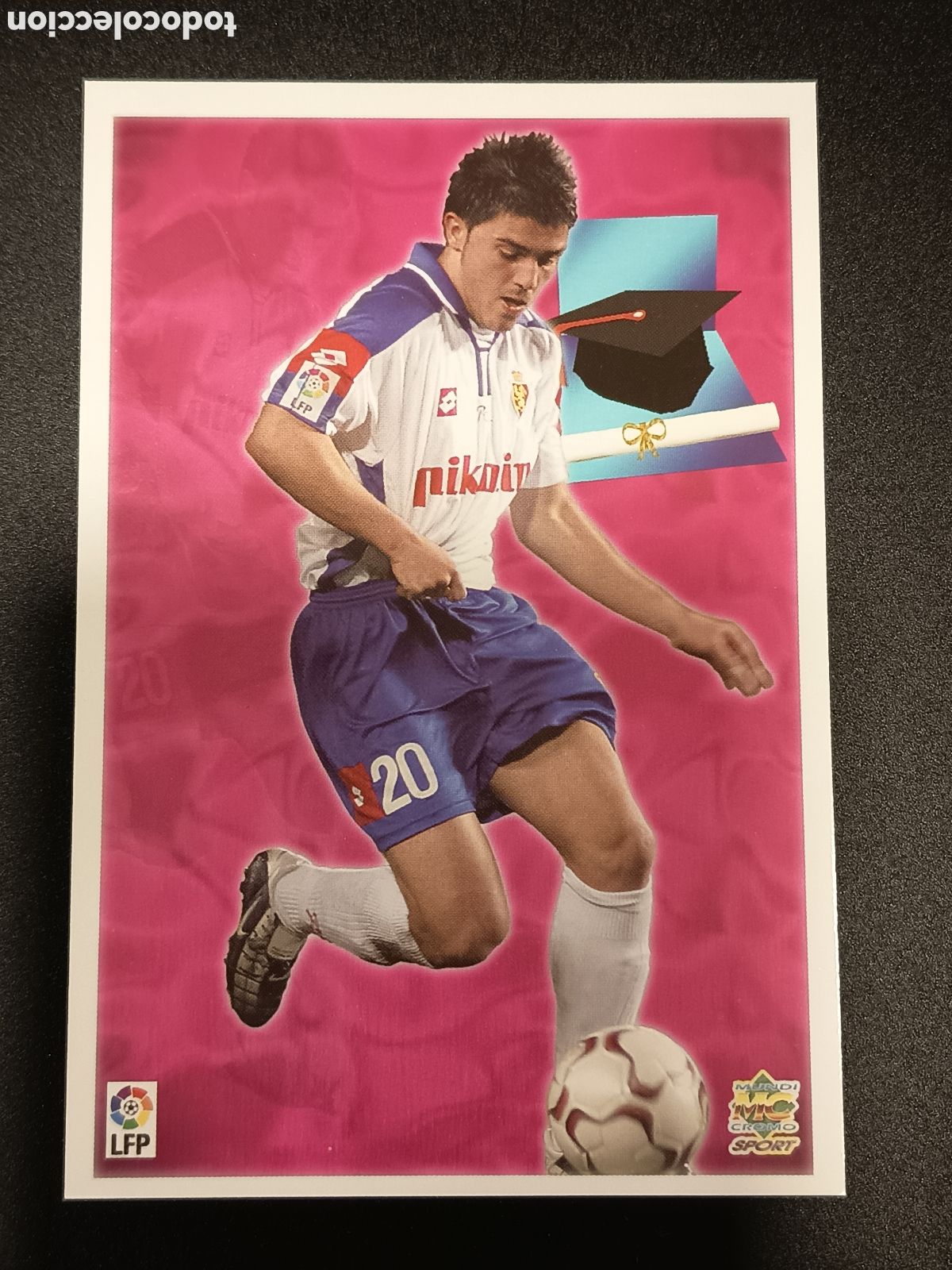 Sammeln alte Sammelbilder: CROMO CARD MUNDICROMO TOP LIGA MEGACARD 2003-04 2003 2004 DAVID VILLA 172 ZARAGOZA