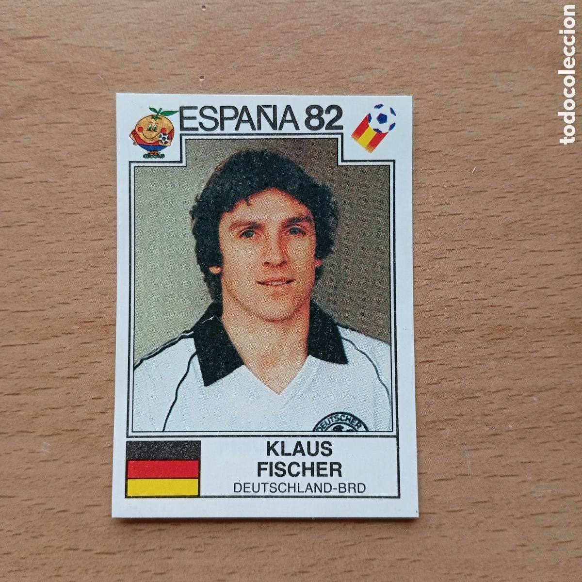 Collezionismo Figurine antiche: 1982 ESPA&Ntilde;A 82 - N&ordm; 125 KLAUS FISCHER - ALEMANIA OCC - PANINI