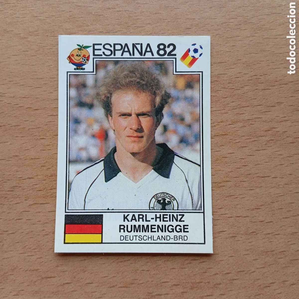 Collezionismo Figurine antiche: 1982 ESPA&Ntilde;A 82 - N&ordm; 127 KARL HEINZ RUMMENIGGE - ALEMANIA OCC - PANINI