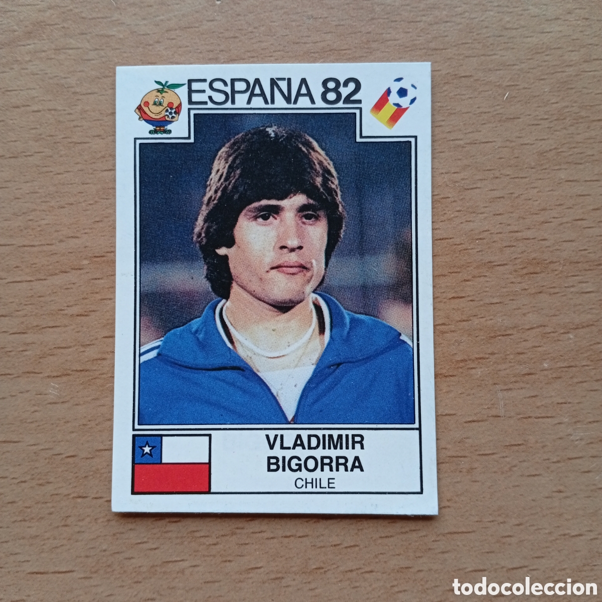 Collectable Antique Stickers: 1982 ESPA&Ntilde;A 82 - N&ordm; 154 VLADIMIR BIGORRA - CHILE - PANINI