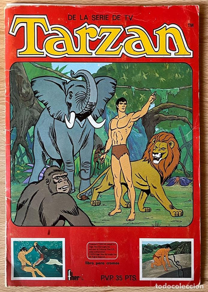 Coleccionismo cromos antiguos: ALBUM TARZAN DE FHER (CROMOS RECUPERADOS, PREGUNTA POR TUS FALTAS)
