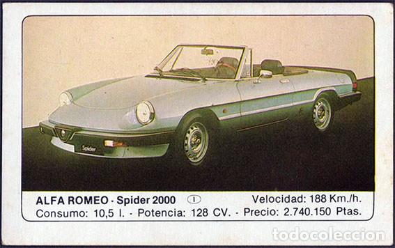 Coleccionismo cromos antiguos: CROMO ALBUM COCHES MOTOR 16 DE EDICIONES UNIDAS N&ordm; 6 (SIN PEGAR)