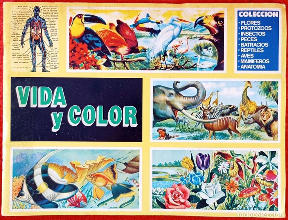 Coleccionismo cromos antiguos: ALBUM VIDA Y COLOR DE COMICROMO (CROMOS RECUPERADOS, PREGUNTA POR TUS FALTAS)